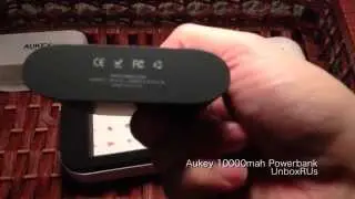Aukey 10000mah Powerbank Unboxing