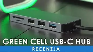 Porty USB-C w laptopach - problem czy zaleta? Recenzja Green Cell USB-C HUB