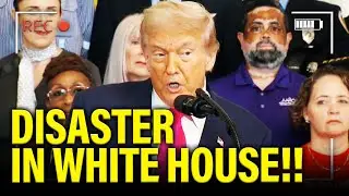 Trump has MELTDOWN in WH at DISASTER EVENT