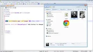 32 JavaScript Tutorial for Beginners   32   Changing an image | Computer Monk 🔴