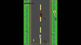 Road Rage - Retro Top Down 2D Car Racing Gameplay