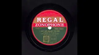 Lew Stone And His Band - I Ain't Got Nobody (HOT!!)