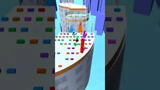 Bridge Race Bonus Stage played by Lia - 4 years old