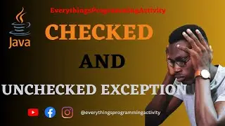 CHECKED AND UNCHECKED EXCEPTION | How to Handle Checked & Unchecked Exceptions in Java
