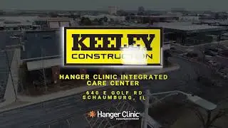 Hanger Clinic Integrated Care Center | Construction Drone Tour in Schaumburg, Illinois
