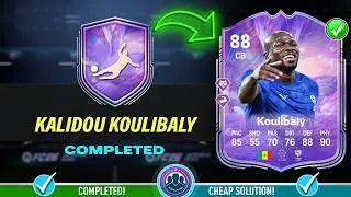88 Fantasy FC Kalidou Koulibaly SBC Solution - Cheap Solution & Tips - FC 26