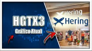 Cia Hering | HGTX3 -  Gr&aacute;fico Atual