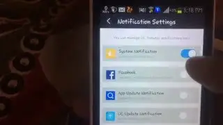 Turn off Notification of UC-Browser