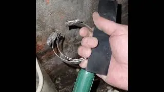 Steam boiler return line leak. This is one of the ways to do a patch on it.#diy #cool