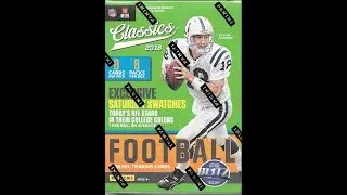2018 Panini Classics Football Blaster Box Break / Nice QB Hit