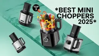 🔪 3 Best Mini Food Processors of 2025 | Honest Review & Top Picks!