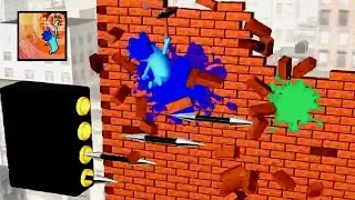 Bricky Fall gameplay android, ios levels 3-8 | Gameplay A&I