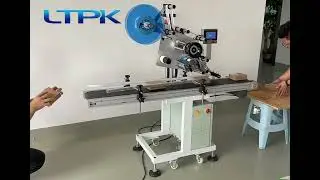 Simplified automatic flat labeling machine  Fast labeling speed