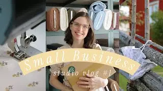 A Week in My Online Fabric Store: Sewing & Shipping Orders!