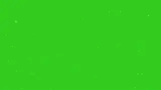 Particulas Horizontais Chroma Key (Horizontal Particles Green Screen)