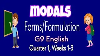 MODALS: Forms/Formulation