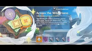 Across The Wilderness -Day 1 - Genshin Impact