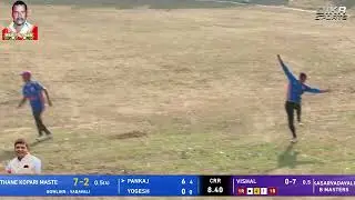THANE KOPARI MASTERS Vs KASARVADAVALI B MASTERS || SHREE JARI MARI AAI SPORTS KOLIWADA 2026