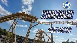 Heart-Pounding Storm Chaser Experience: POV from the Back Car!