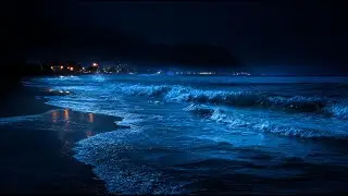 Fall Asleep In Under 3 Minutes - 10 Hours of Ocean Waves to Reduce Anxiety and Bring Mental