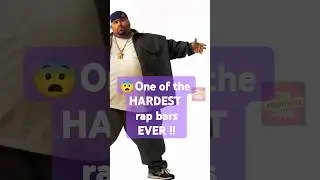 Big Pun&rsquo;s Hardest Rap Bar Ever #shorts