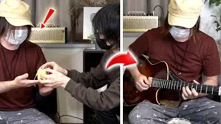 【サプライズ】ギタリストの友人に高級ピックをいきなりプレゼントしてみた