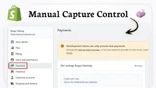Как изменить способ приема платежей в магазине Shopify