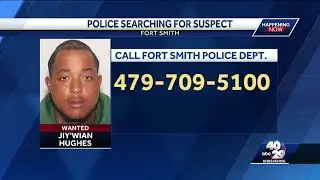 Sebastian County authorities searching for suspect