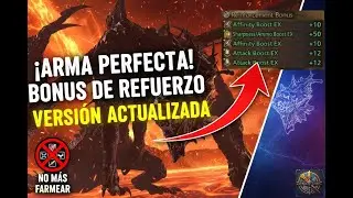 ¡DEJA DE MALGASTAR! Refuerza armas de Gogmazios - EFICIENTE (ACTUALIZADO) | MH Wilds TU4