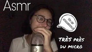 ASMR FR- Relaxation guid&eacute;e et pens&eacute;es positives ULTRA proche du micro