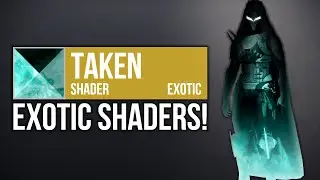 We Need Exotic Shaders In Destiny 2!