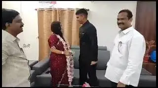 Krishna dt Joint Collector weds trainee IPS Devendra Kumar at Registrar office