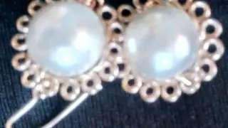 aretes lindo muy rápido de hacer