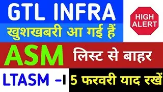 GTL Infra Share Latest News Today | GTL Infrastructure share News Today | GTL Infra Stock #gtl