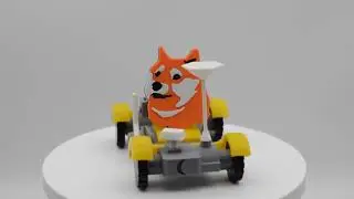 Doge Meme Moonbuggy - 3D Print
