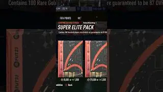 Opening Another 500k Super Elite Pack! 👀 #fifa23 #shorts #fifa