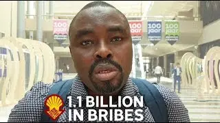1.1 billion dollars in bribes by Shell and Eni