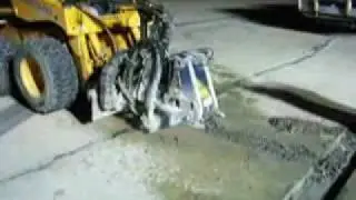 Concrete Milling at Airport - Schibeci RM150HD