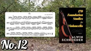 No. 12 | Alwin Schroeder's 170 Foundation Studies for Violoncello