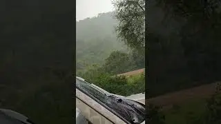 Heavy Rain In Madhya Pradesh  | Parvat #naturelovers #shorts #plzsubscribe ✨❤️