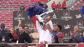 Before strong Red Wave presence, Fresno State makes history with Las Vegas Bowl win