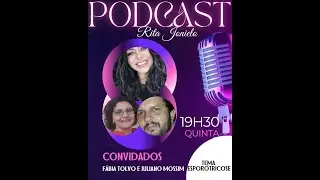 Podcast Dra. Rita Ao Vivo | Esporotricose com F&aacute;bia Tolvo e Juliano Mossim