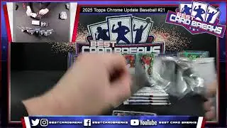 2025 Topps Chrome Update Baseball #21 - Mega 20 Box Case Pick Your Team- 1/23/26