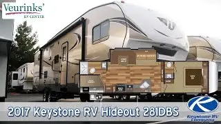For Sale: 2017 Keystone RV Hideout 281DBS 5th Wheel Review | Grand Rapids, MI - (616) 965-9624