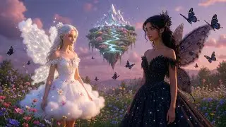 The White and the Black Fairy Bride 🌸🖤 | Magical Bedtime Story for Kids