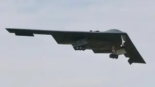 AMAZING B-2 & F-22 Stealth Aircraft Arriving to Tinker AFB!!!