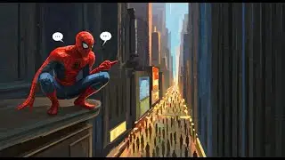 Spider - Man 2 Fighting Crimes and Saving NYC As Always