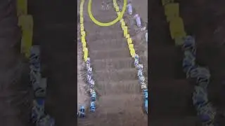 Plessinger vs Anderson in whoops #speed #moto #shorts
