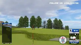 Golden Tee Great Shot on Ruby Rock!