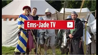Ritterfest in Dornum - Schaulaufen der Ritter, Edelleute und Gaukler